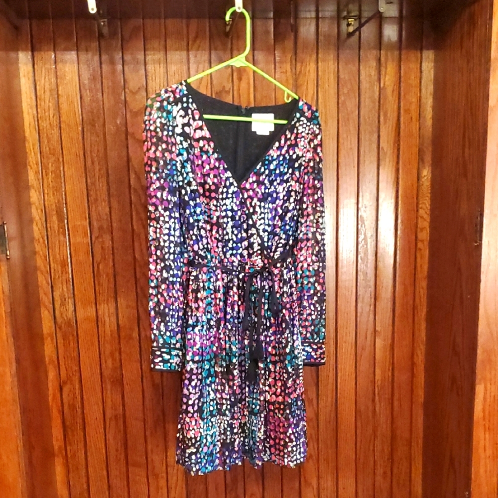 KATE SPADE SIZE 6 Multicolor Women's SILK Dress